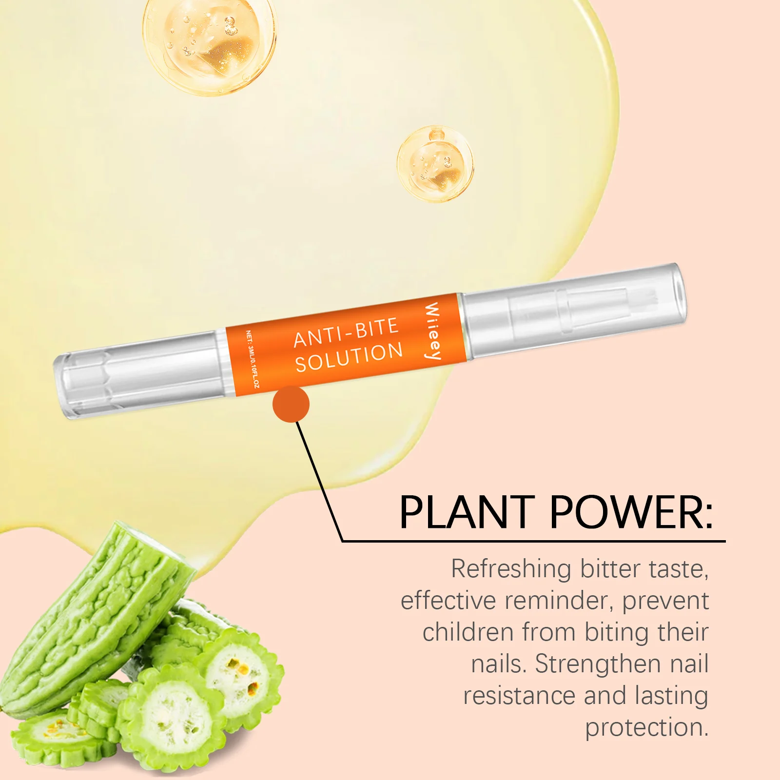 Anti-Bite Nail Care Bitter Pen 3ml for Kids to Stop Nail Biting Thumb Sucking 7 anti bite nail care bitter pen 3ml wii kxzt6pdw desc 7